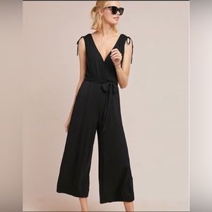 Anthropologie Moulinette Soeurs Mary Jumpsuit Size Medium, Black